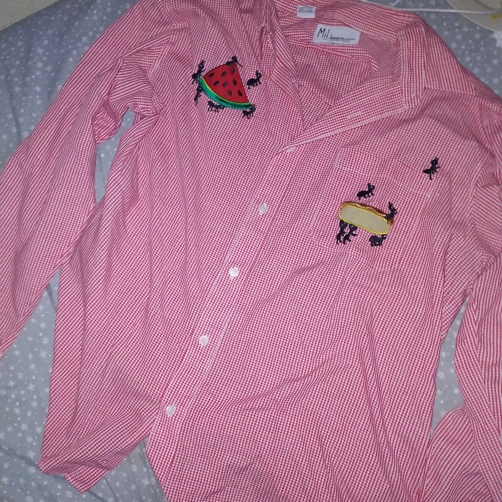Picnic style dress shirt